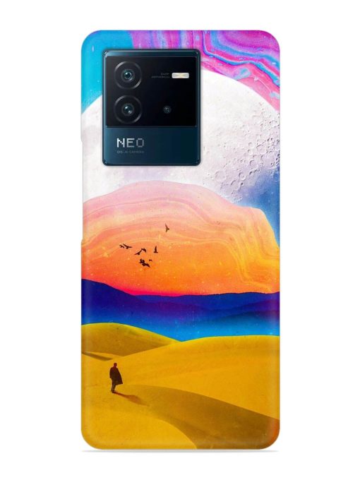 Sandy Desert Snap Case for Iqoo Neo 6 (5G) Zapvi