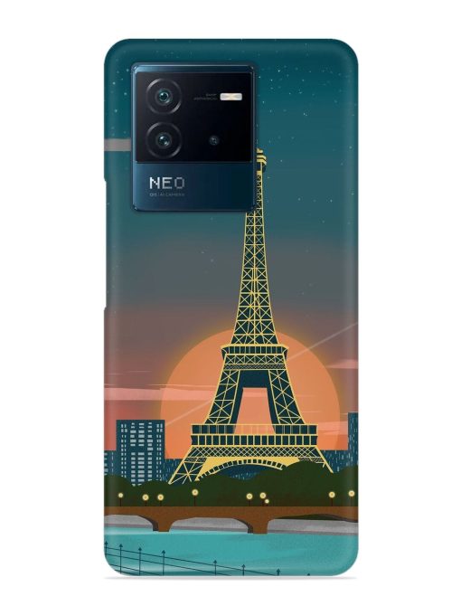 Scenery Architecture France Paris Snap Case for Iqoo Neo 6 (5G) Zapvi