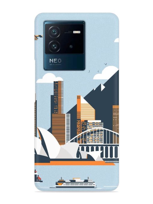 Sydney Opera Landscape Snap Case for Iqoo Neo 6 (5G) Zapvi