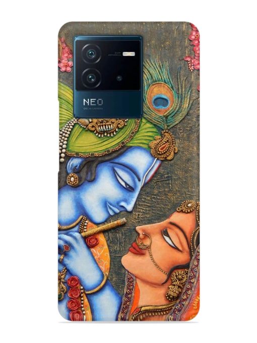 Lord Radha Krishna Flute Art Snap Case for Iqoo Neo 6 (5G) Zapvi