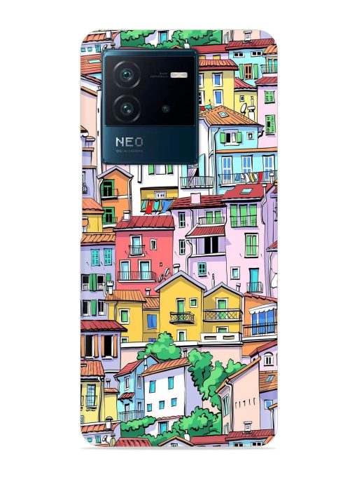 Europe Old Town Snap Case for Iqoo Neo 6 (5G)