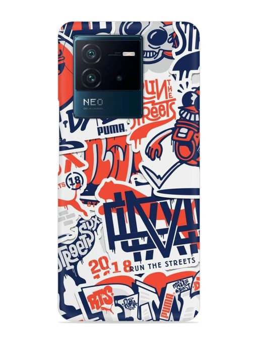 Run The Street Snap Case for Iqoo Neo 6 (5G) Zapvi