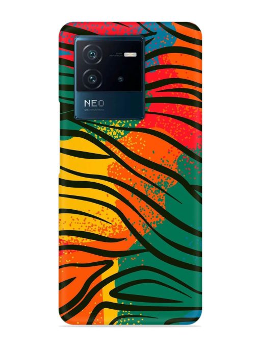 Bright Colorful Snap Case for Iqoo Neo 6 (5G) Zapvi