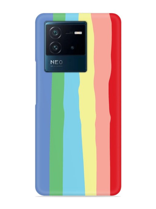 Rainbow Premium Shade Snap Case for Iqoo Neo 6 (5G)