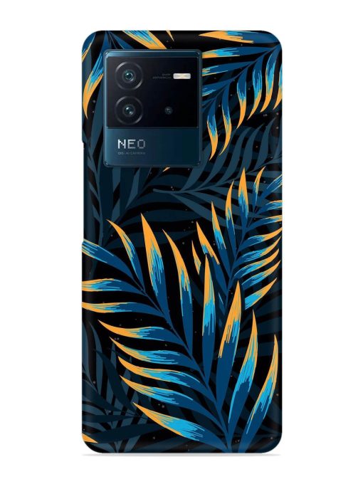 Abstract Leaf Art Snap Case for Iqoo Neo 6 (5G) Zapvi