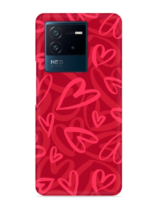 Seamless Romantic Pattern Snap Case for Iqoo Neo 6 (5G)