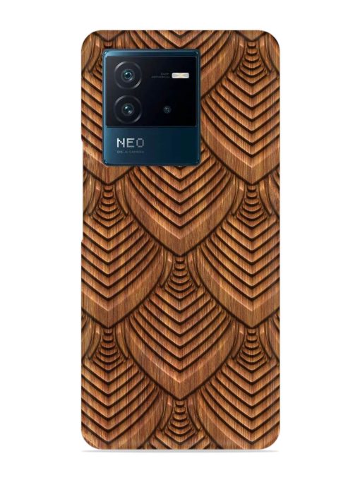 Carved Pattern On Snap Case for Iqoo Neo 6 (5G) Zapvi