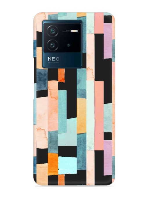 Geometric Seamless Pattern Snap Case for Iqoo Neo 6 (5G) Zapvi