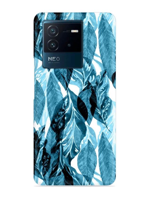 Leaves Pattern Jungle Snap Case for Iqoo Neo 6 (5G)