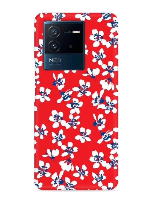 Hand Drawn Abstract Snap Case for Iqoo Neo 6 (5G) Zapvi