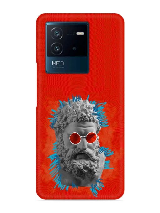 Contemporary Art Concept Snap Case for Iqoo Neo 6 (5G) Zapvi