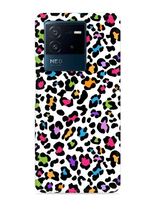 Seamless Leopard Pattern Snap Case for Iqoo Neo 6 (5G) Zapvi