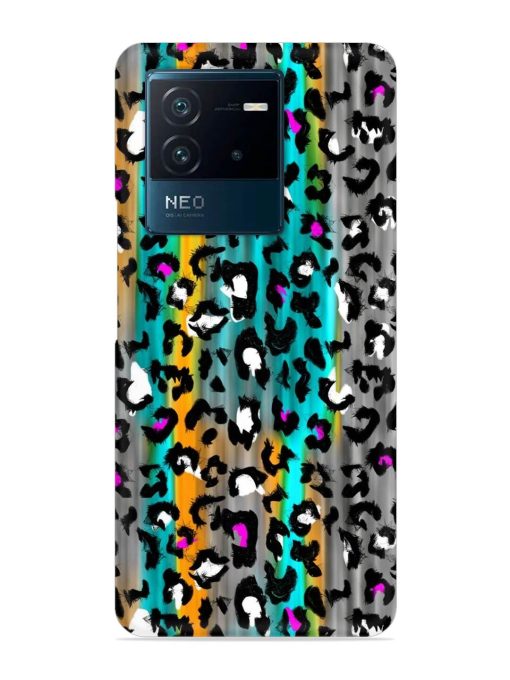 Mix Animal Skin Snap Case for Iqoo Neo 6 (5G)