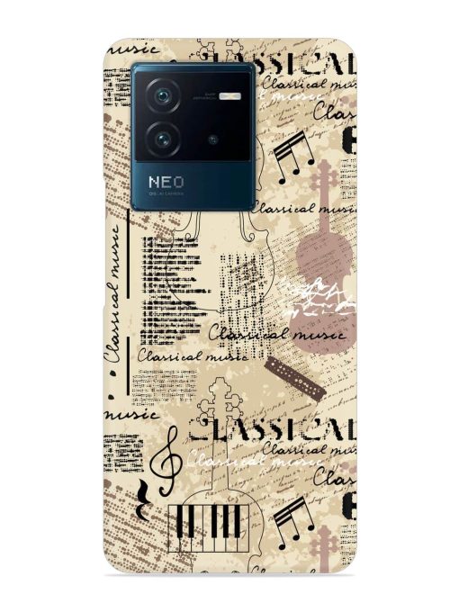 Classical Music Lpattern Snap Case for Iqoo Neo 6 (5G) Zapvi