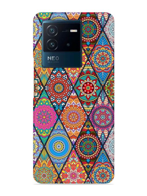 Seamless Tile Pattern Snap Case for Iqoo Neo 6 (5G) Zapvi