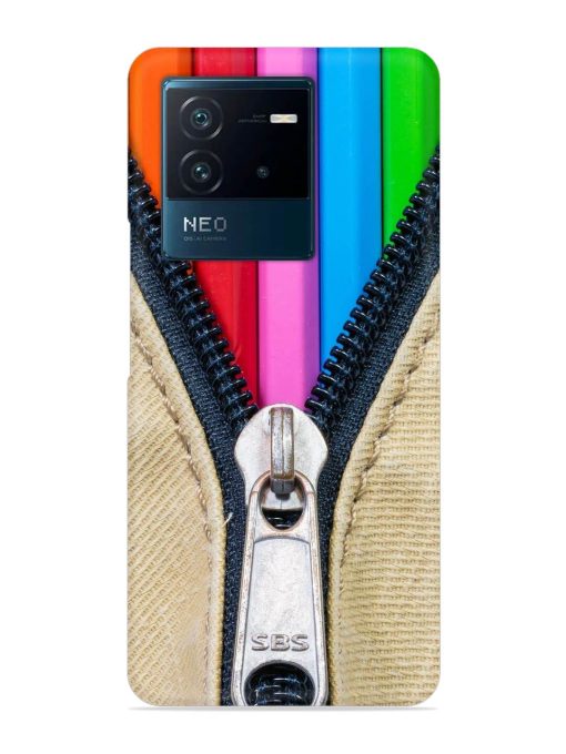 Zip In Color Snap Case for Iqoo Neo 6 (5G)