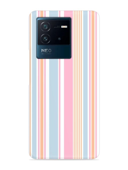 Stripe Seamless Pattern Snap Case for Iqoo Neo 6 (5G) Zapvi