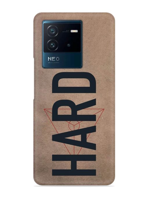 Hard Typo Snap Case for Iqoo Neo 6 (5G) Zapvi