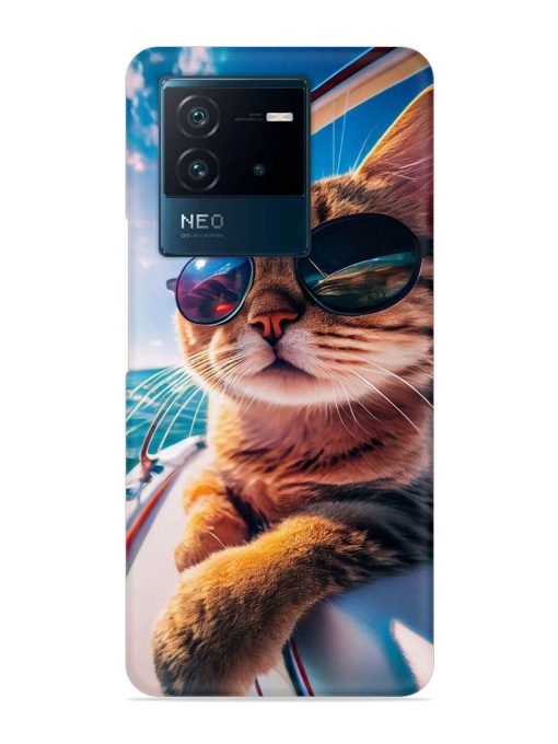 Cat In Style Snap Case for Iqoo Neo 6 (5G) Zapvi