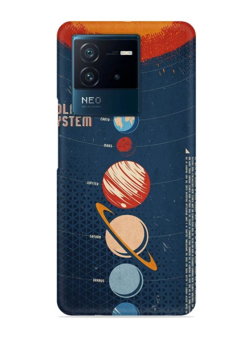 Solar System Vector Snap Case for Iqoo Neo 6 (5G) Zapvi