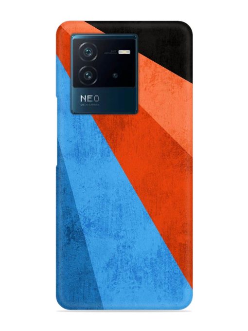 Modern Matte Abstract Snap Case for Iqoo Neo 6 (5G)