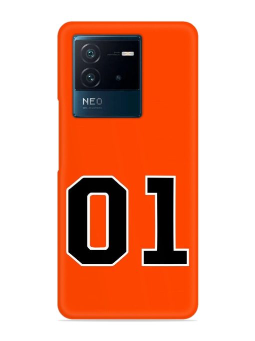 01 Number Snap Case for Iqoo Neo 6 (5G)