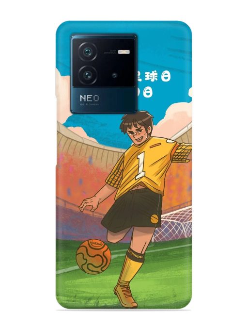 Soccer Kick Snap Case for Iqoo Neo 6 (5G)