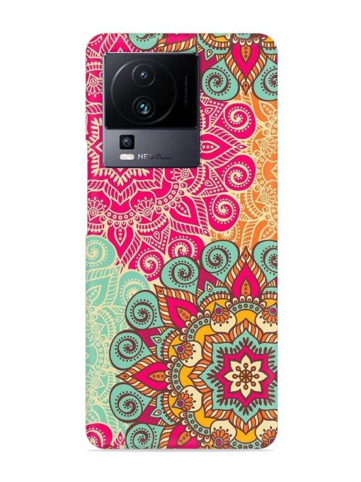 Mandala Seamless Snap Case for Iqoo Neo 7 (5G) Zapvi