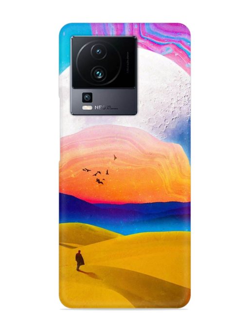 Sandy Desert Snap Case for Iqoo Neo 7 (5G) Zapvi