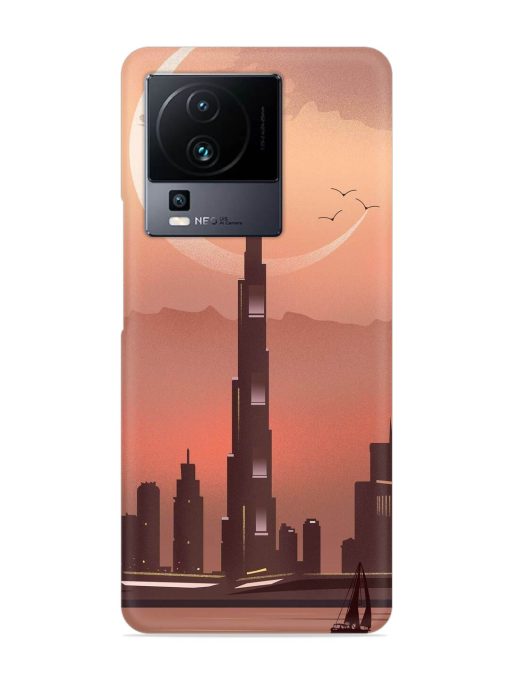 Landmark Burj Khalifa Snap Case for Iqoo Neo 7 (5G) Zapvi