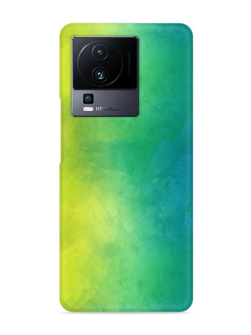 Yellow Green Gradient Snap Case for Iqoo Neo 7 (5G) Zapvi