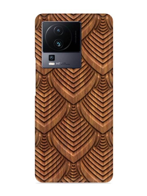 Carved Pattern On Snap Case for Iqoo Neo 7 (5G)