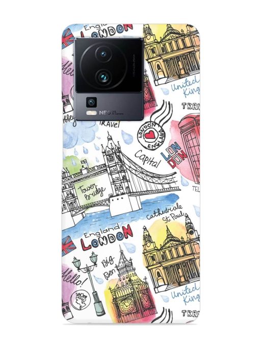 Vector London Landmark Snap Case for Iqoo Neo 7 (5G)