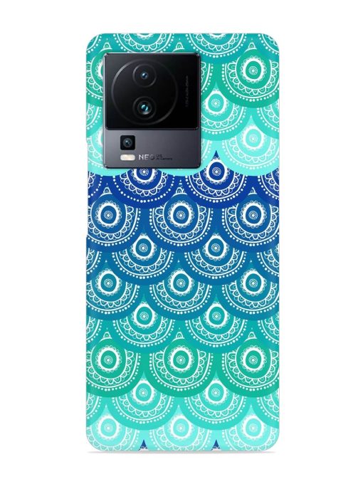 Ethnic Seamless Pattern Snap Case for Iqoo Neo 7 (5G) Zapvi