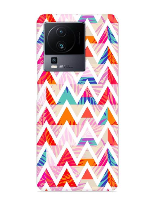 Abstract Triangle Background Snap Case for Iqoo Neo 7 (5G)