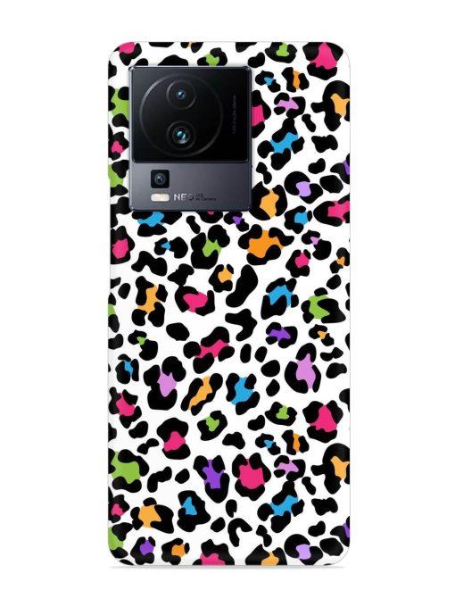 Seamless Leopard Pattern Snap Case for Iqoo Neo 7 (5G) Zapvi