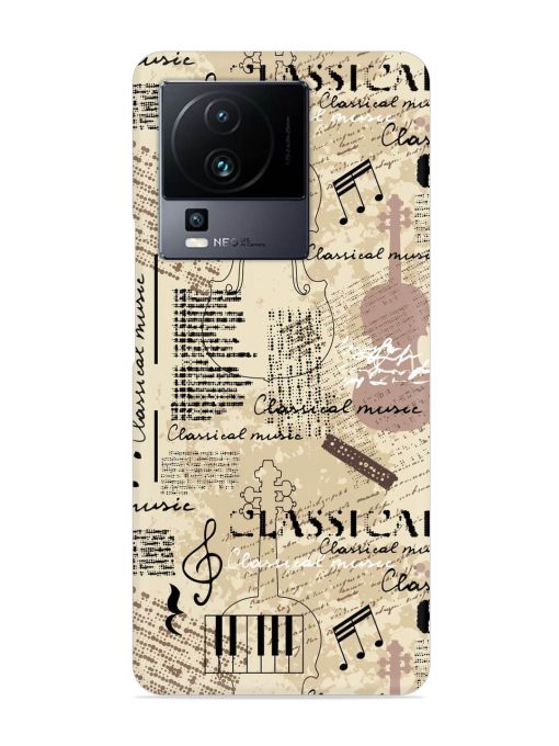 Classical Music Lpattern Snap Case for Iqoo Neo 7 (5G)