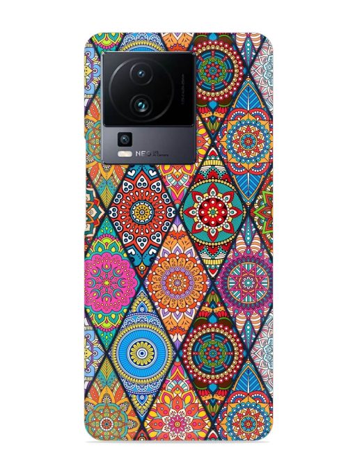 Seamless Tile Pattern Snap Case for Iqoo Neo 7 (5G) Zapvi