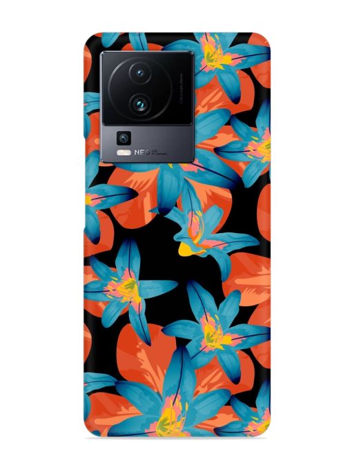 Philippine Flowers Seamless Snap Case for Iqoo Neo 7 (5G)