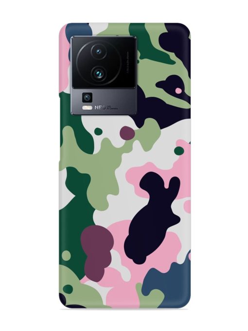 Seamless Funky Camouflage Snap Case for Iqoo Neo 7 (5G)