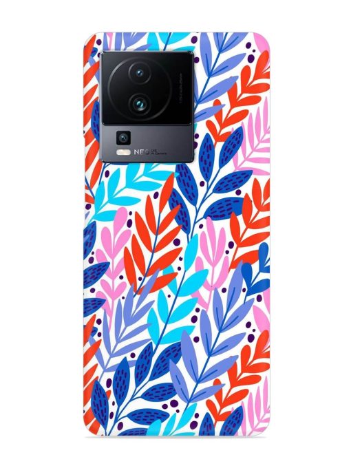 Bright Floral Tropical Snap Case for Iqoo Neo 7 (5G)