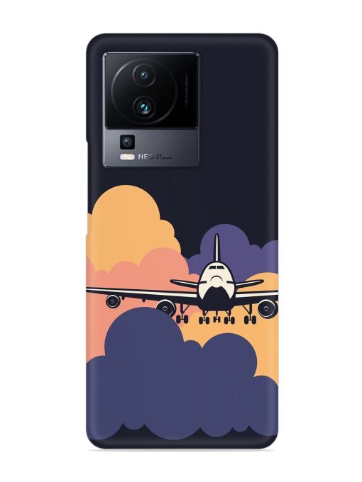 Aeroplane vector Snap Case for Iqoo Neo 7 (5G) Zapvi