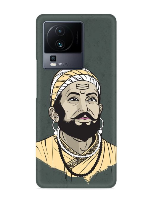 Shivaji Maharaj Vector Art Snap Case for Iqoo Neo 7 Pro (5G)