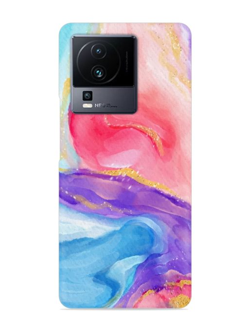 Watercolor Gradient Snap Case for Iqoo Neo 7 Pro (5G)