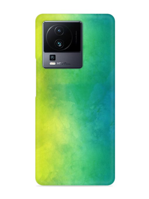 Yellow Green Gradient Snap Case for Iqoo Neo 7 Pro (5G) Zapvi