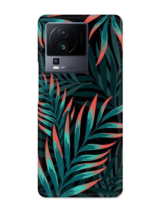 Green Leaf Art Snap Case for Iqoo Neo 7 Pro (5G) Zapvi