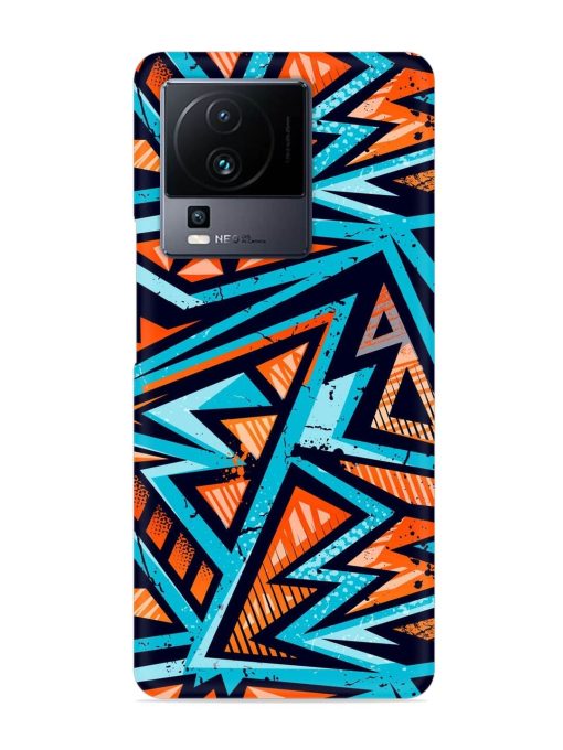 Abstract Seamless Grunge Snap Case for Iqoo Neo 7 Pro (5G) Zapvi