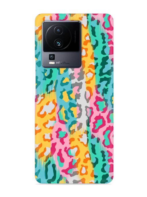 Seamless Vector Colorful Snap Case for Iqoo Neo 7 Pro (5G) Zapvi