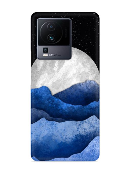 Full Moon Mountain Vector Snap Case for Iqoo Neo 7 Pro (5G) Zapvi