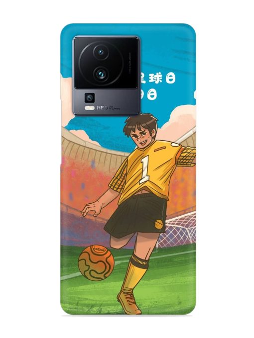 Soccer Kick Snap Case for Iqoo Neo 7 Pro (5G) Zapvi